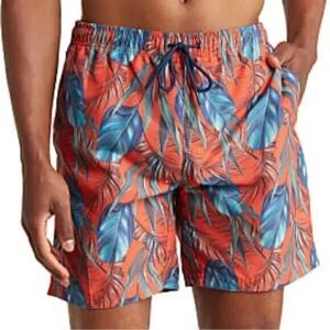 Soul Of London Swim Trunks / Shorts  XL Tropical Beach Vacation Bold Colorful